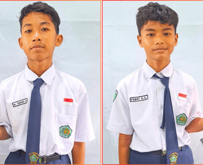 SISWA MTSN 10 BLITAR RAIH JUARA HARAPAN 1 PENCAK SILAT PORSENI 2025