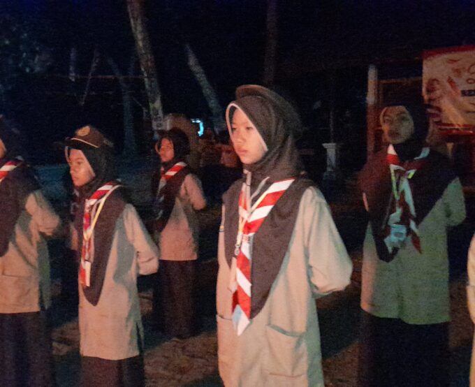 Penerimaan Tamu Penggalang MTsN 10 Blitar