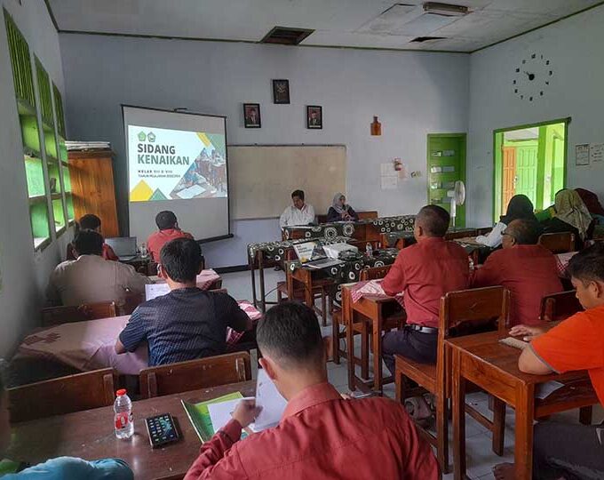 MTsN 10 Blitar Gelar Sidang Kenaikan Kelas Tahun Pelajaran 2023/2024