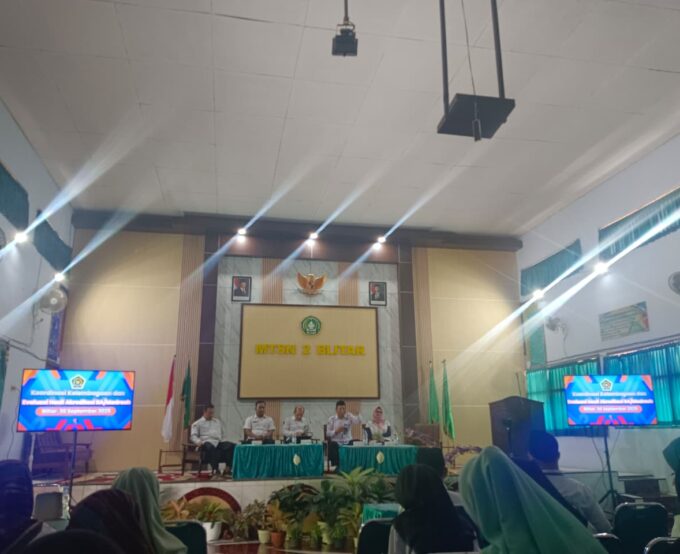 Koordinasi Kelembagaan dan Evaluasi Hasil Akreditasi RA/Madrasah se-Karesidenan Kediri