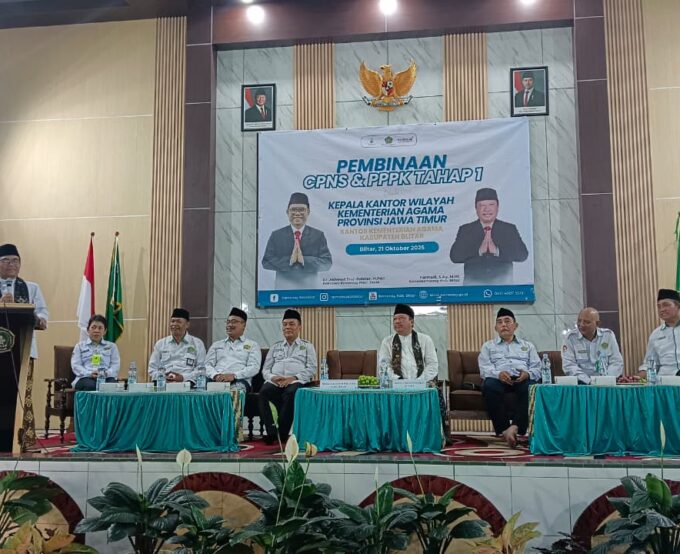 MTsN 10 Blitar Ikuti Pembinaan CPNS dan PPPK, Perkuat Komitmen Pelayanan Publik