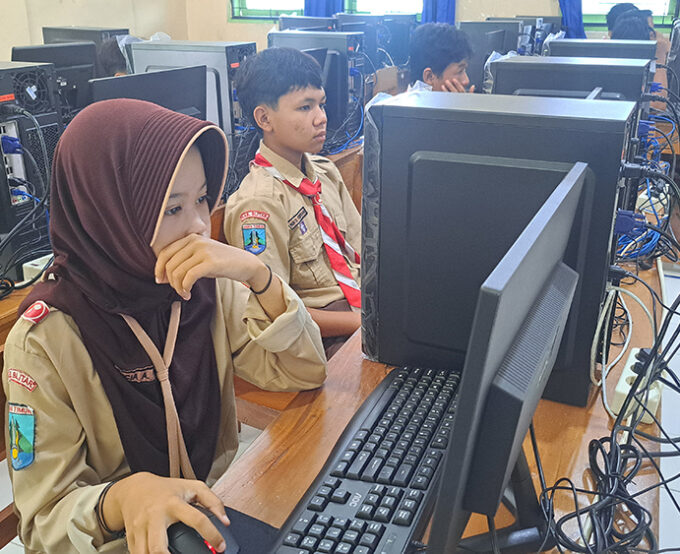 Try Out TKA Berbasis Online di MTsN 10 Blitar: Siswa Kelas IX Semakin Siap Hadapi Ujian