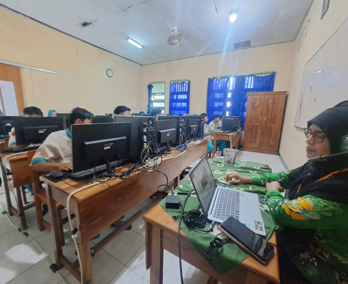 MTsN 10 Blitar Gelar TKA 2026: Dua Hari Penuh dengan Pengawasan dan Monitoring Ketat