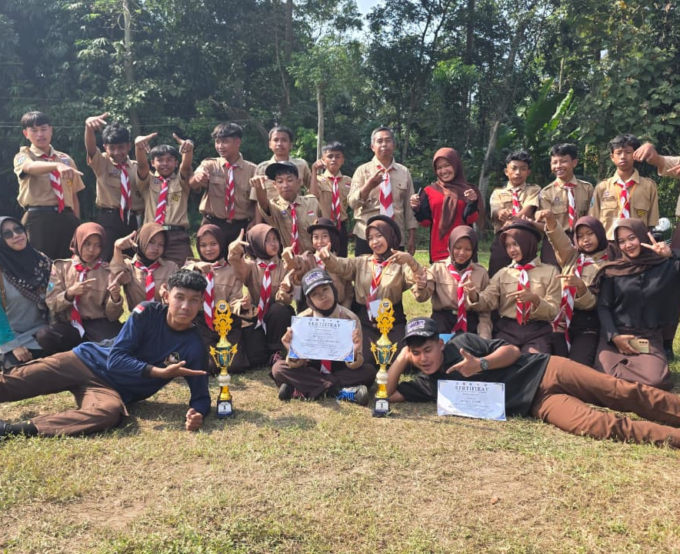Pramuka MTsN 10 Blitar Raih Prestasi Membanggakan di LT II Kwartir Ranting Ponggok 2026