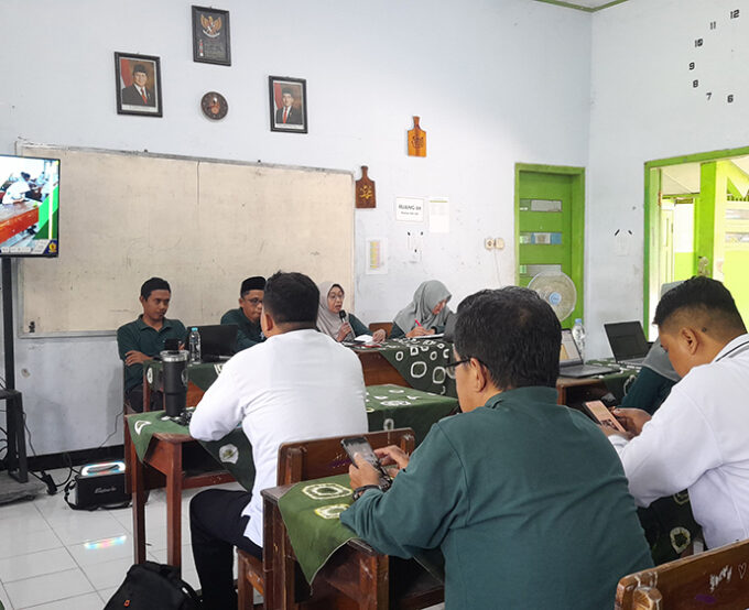 MTsN 10 Blitar Laksanakan Rapat Kenaikan Kelas Tahun Pelajaran 2025/2026
