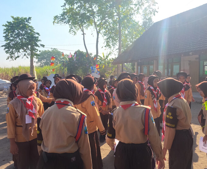 PTG MTsN 10 Blitar Tanamkan Jiwa Kepemimpinan dan Kebersamaan Peserta Didik
